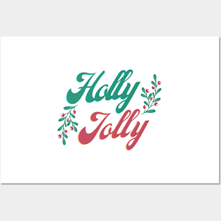 Holly Jolly Posters and Art